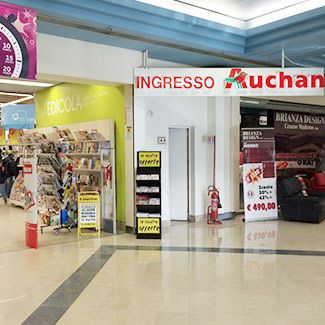 帕多瓦Auchan店内大厅