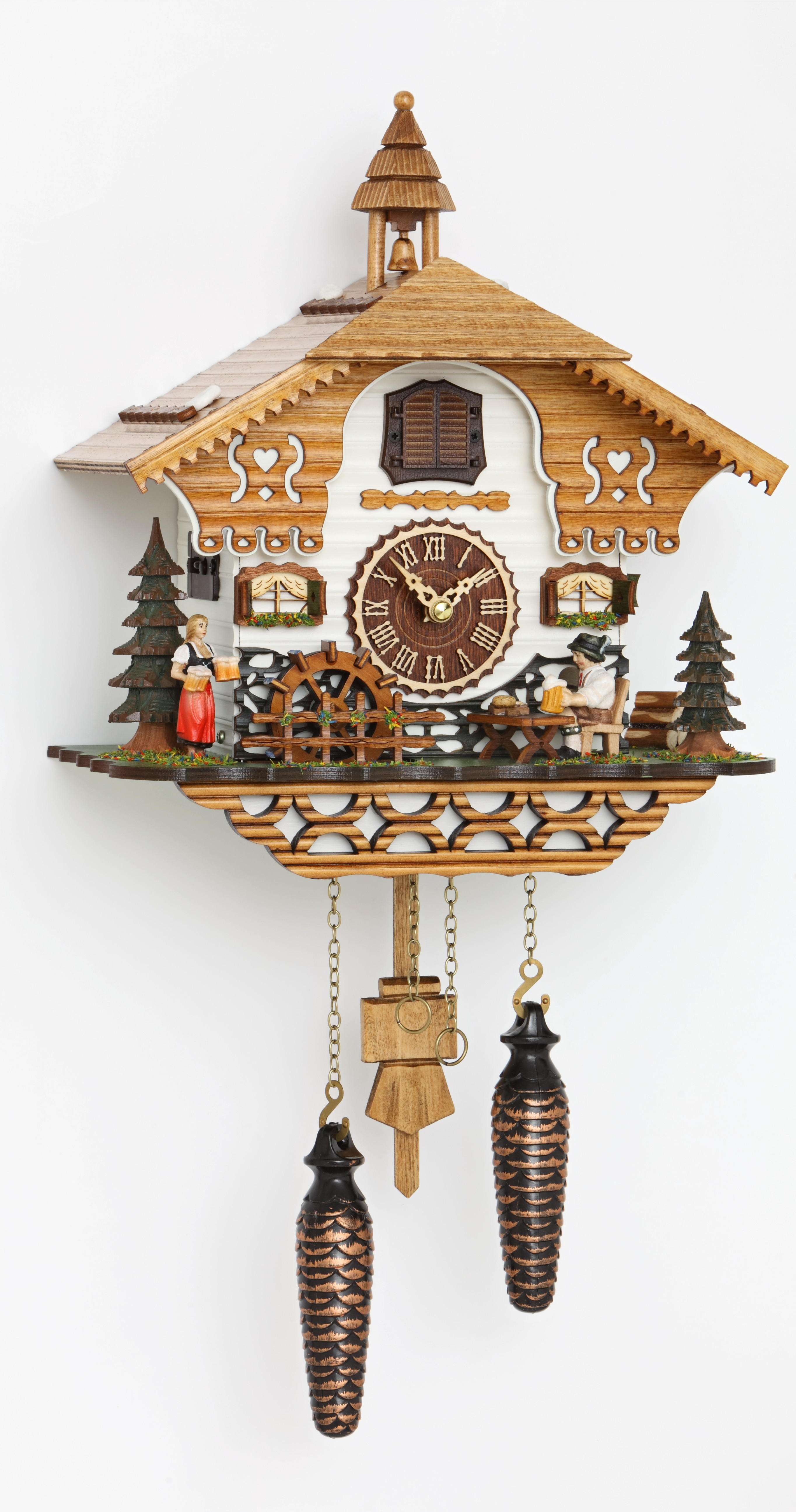 德国Kuckucksuhr石英咕咕钟黑森林房屋款式