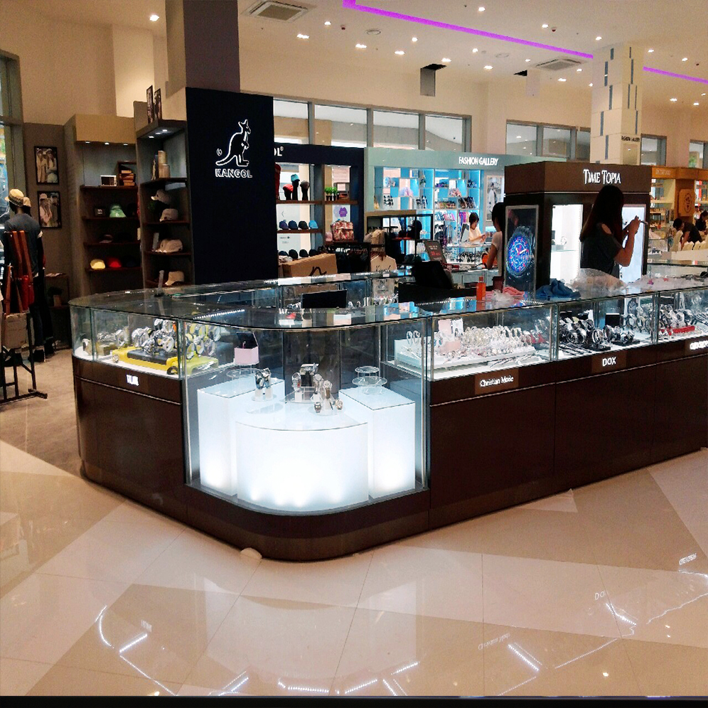 高端设计品牌DOX手表在首尔商厦的专柜