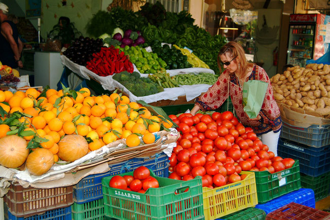 蔬菜-希腊塞萨洛尼基 蔬菜