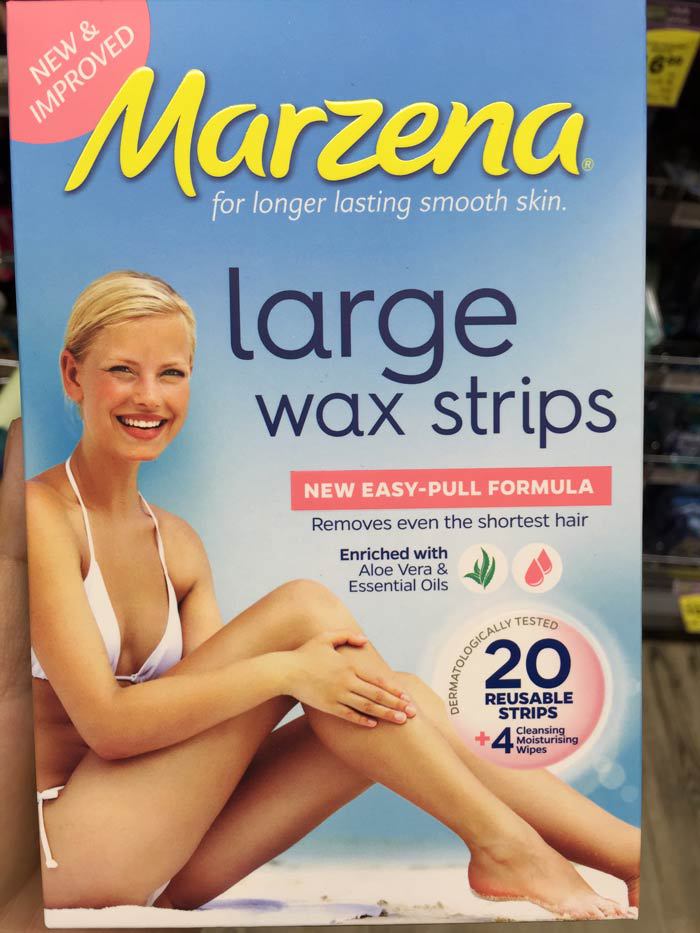 Marzena脱毛膏正面图-Countdown新西兰奥克兰市 Marzena脱毛膏正面图