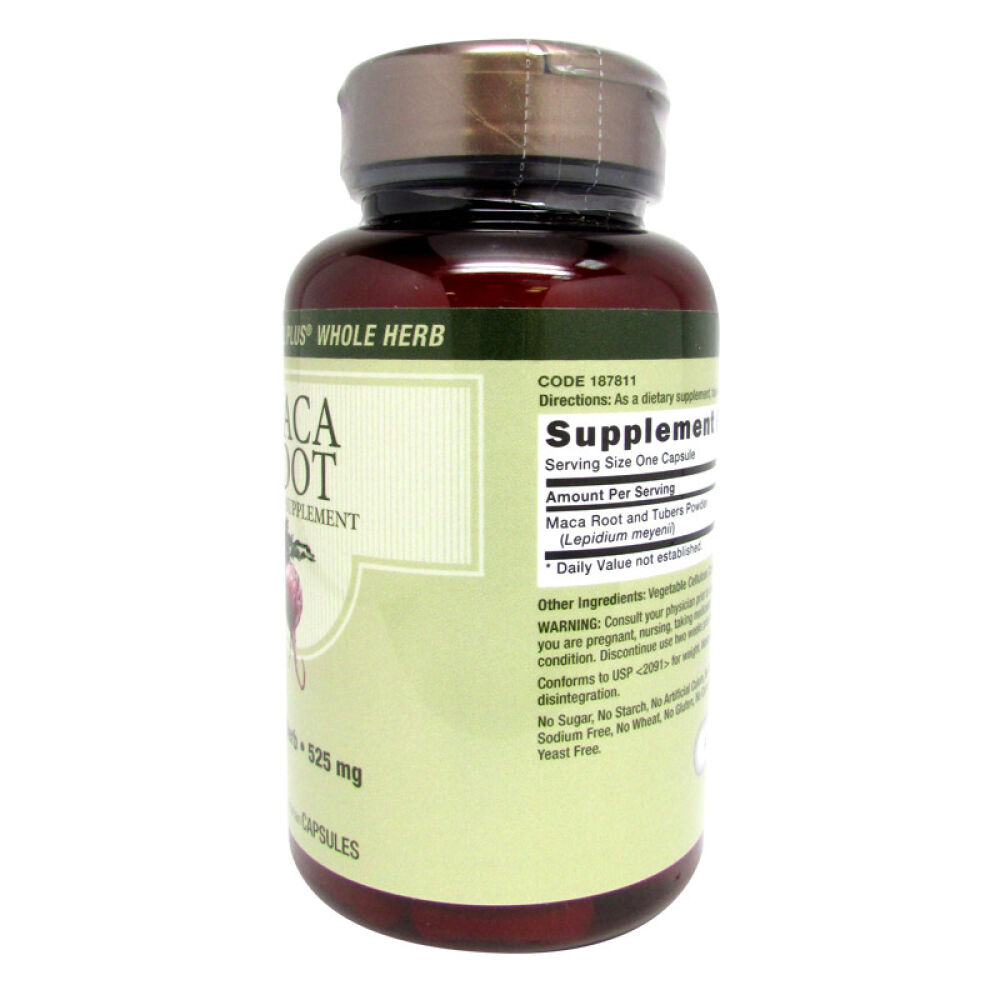 【Fit】健安喜GNCMaca秘鲁玛卡玛咖精片胶囊女性补肾保2瓶