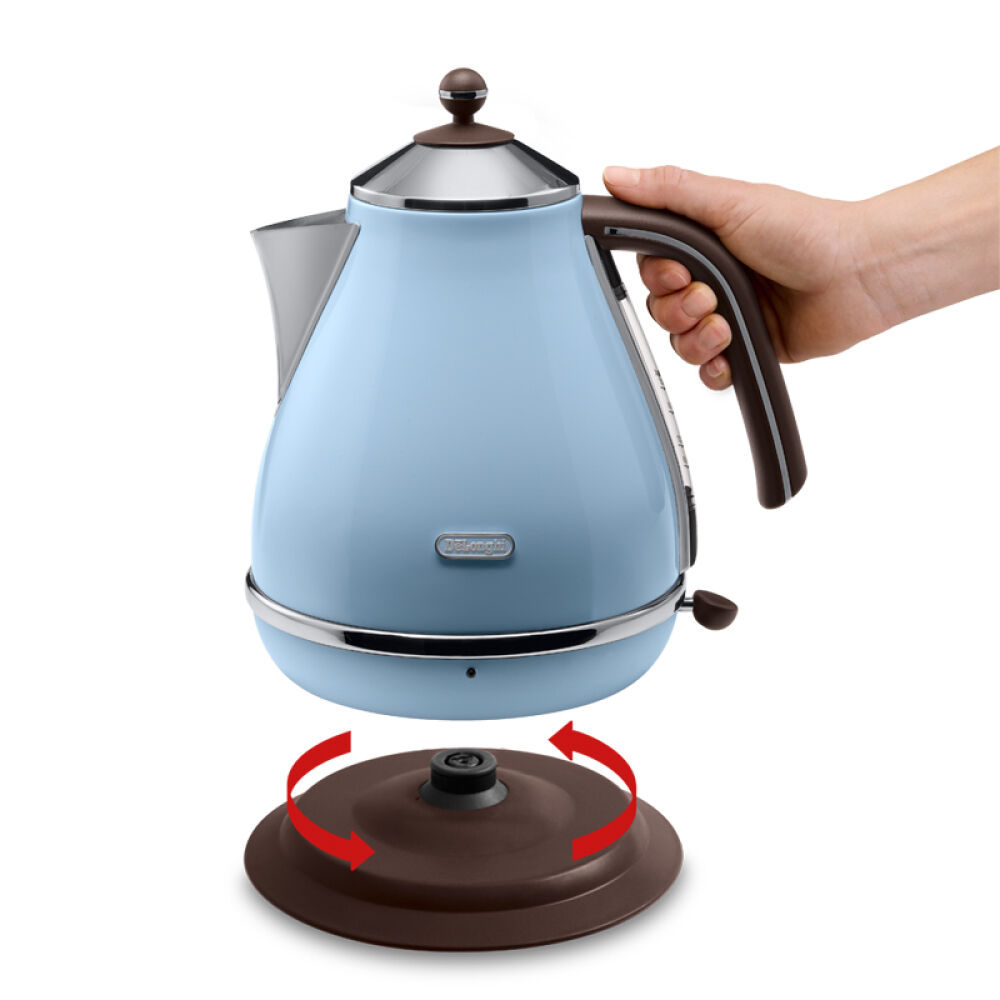 Delonghi/德龙KBO2001不锈钢电水壶自动断电烧热水壶KBO2001海洋蓝