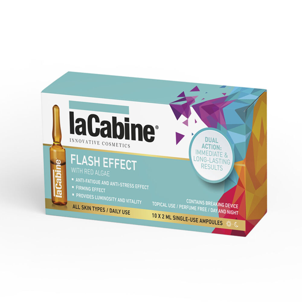 【全球购】珞可缤LACABINE小安瓶精华液浓缩面部精华脸部提亮肤色护肤液2mlX10