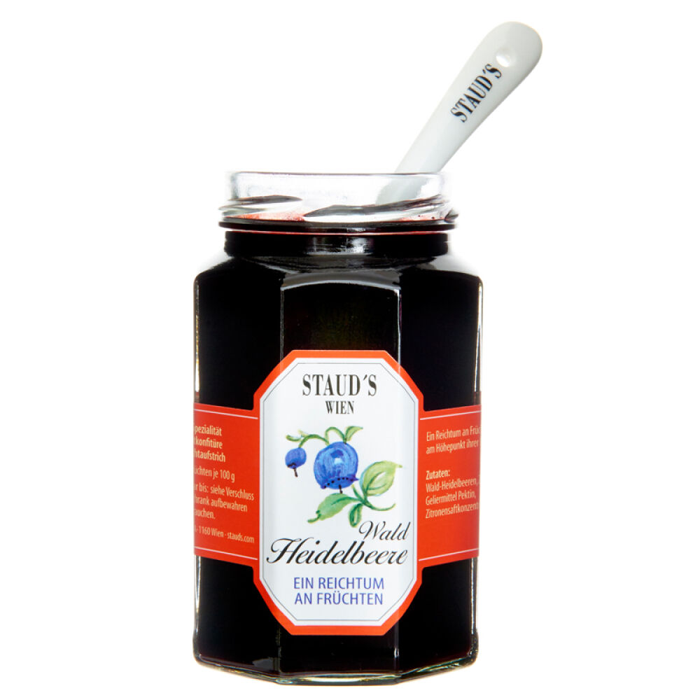 自营奥地利进口果酱施陶尔兹STAUD’S蓝莓果酱250g