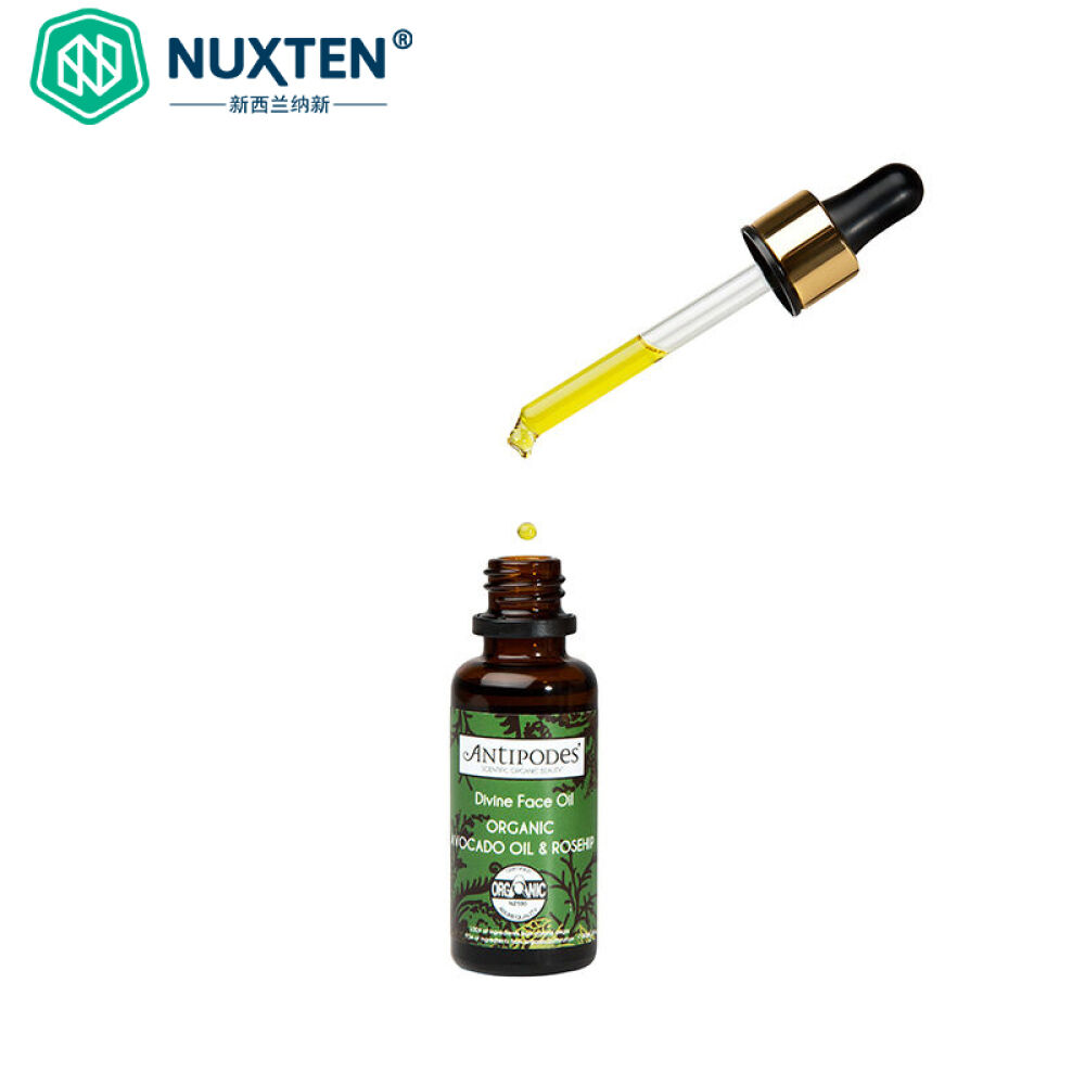 【全球购】Antipodes有机鳄梨和玫瑰果面部精华油30ml（新西兰直邮）