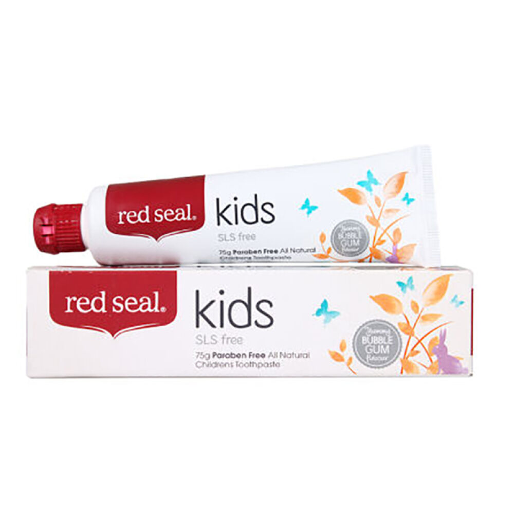 新西兰直邮原装进口redseal红印孕妇可用儿童牙膏75g3支装