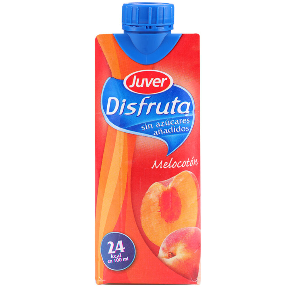自营西班牙原装进口真维JUVER天然桃汁3盒*330ml