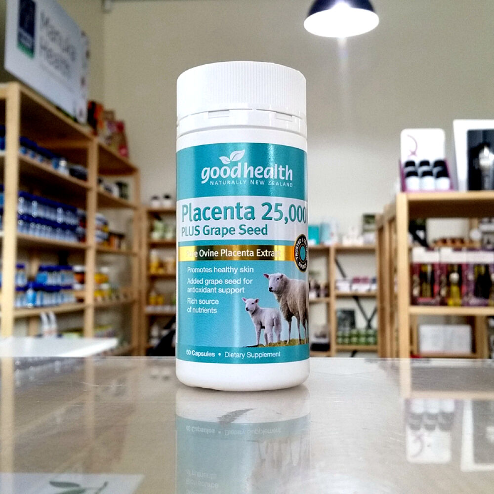 GoodHealth好健康高含量羊胎素25000+葡萄籽60粒