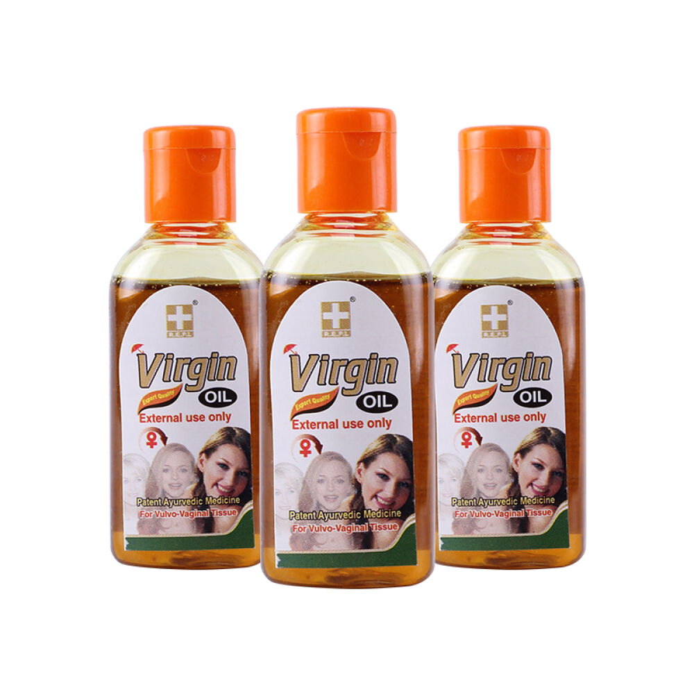 【全球购】印度神油virginoil缩阴紧致夫妻房事助情高潮快感润滑油成人情趣用品3瓶装