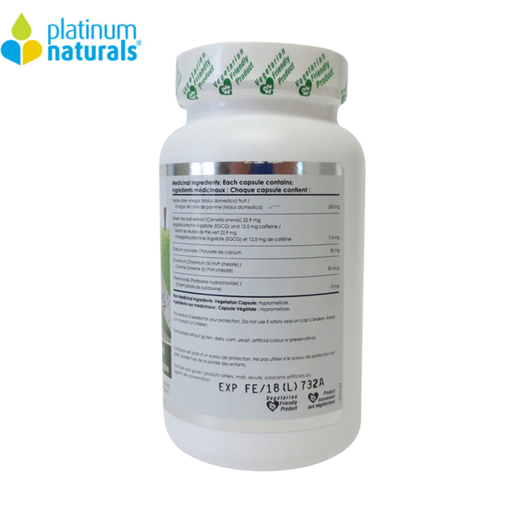 【全球购】加拿大直邮白金platinumsuper苹果酸植物胶囊90粒