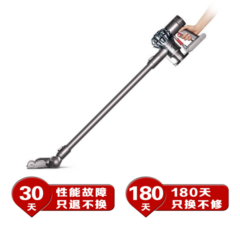 包邮包税德国进口直邮戴森DysonDC62家用无绳手持除螨仪吸尘器静音秘银色