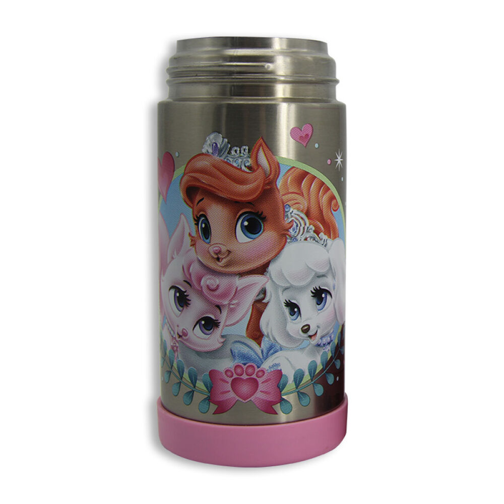 膳魔师thermos儿童保温杯吸管杯宝宝婴儿水壶小学生水杯355ml51-粉色-16公主小宠355ml