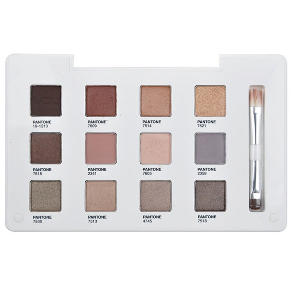 韩国VDL炫彩12色限量眼影盘#3限量大地色