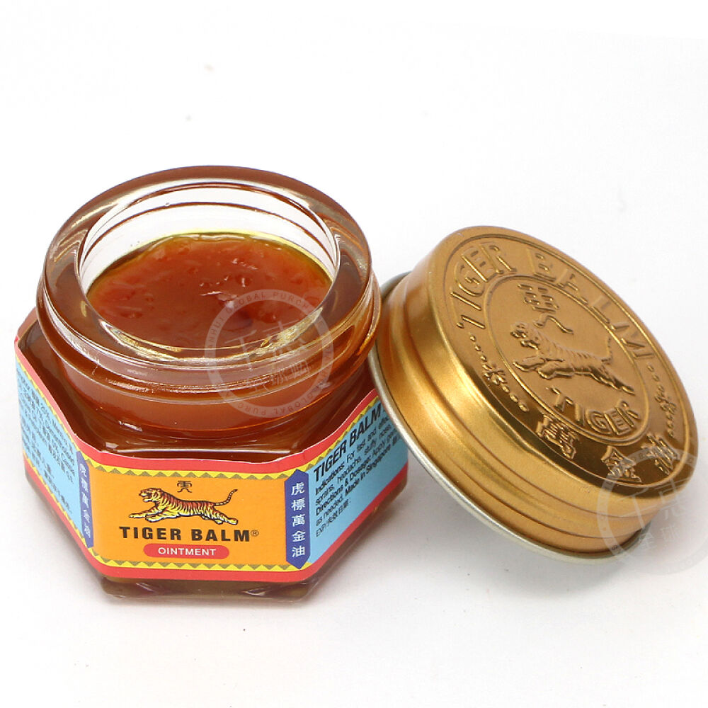 香港直邮虎标万金油清凉止痒防蚊虫晕车红万金油19.4g舒缓筋肉疼痛