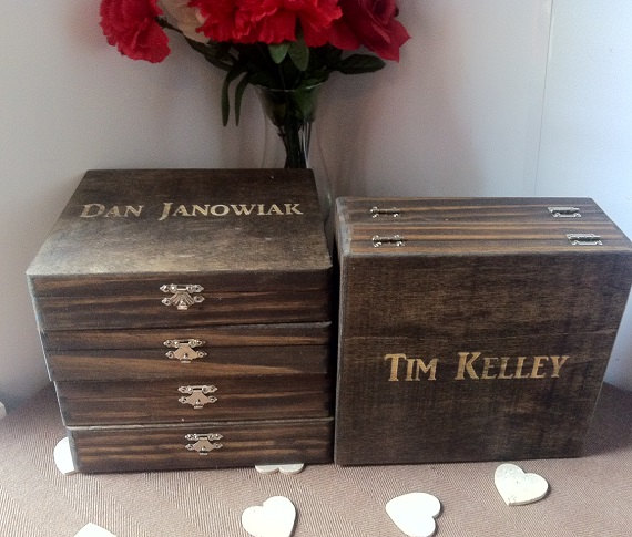 setof6,personalizedbox,groomsmengiftidea,engravedweddingidea