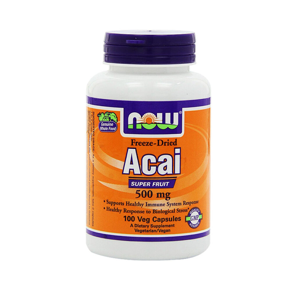 NowFoods巴西莓胶囊阿萨伊浆果维持心脏