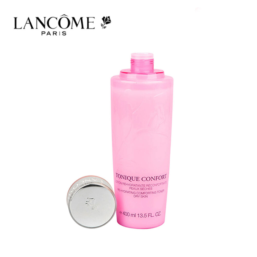 兰蔻大粉水玫瑰露清滢柔肤水爽肤水女补水保湿化妆水清滢柔肤水400ml