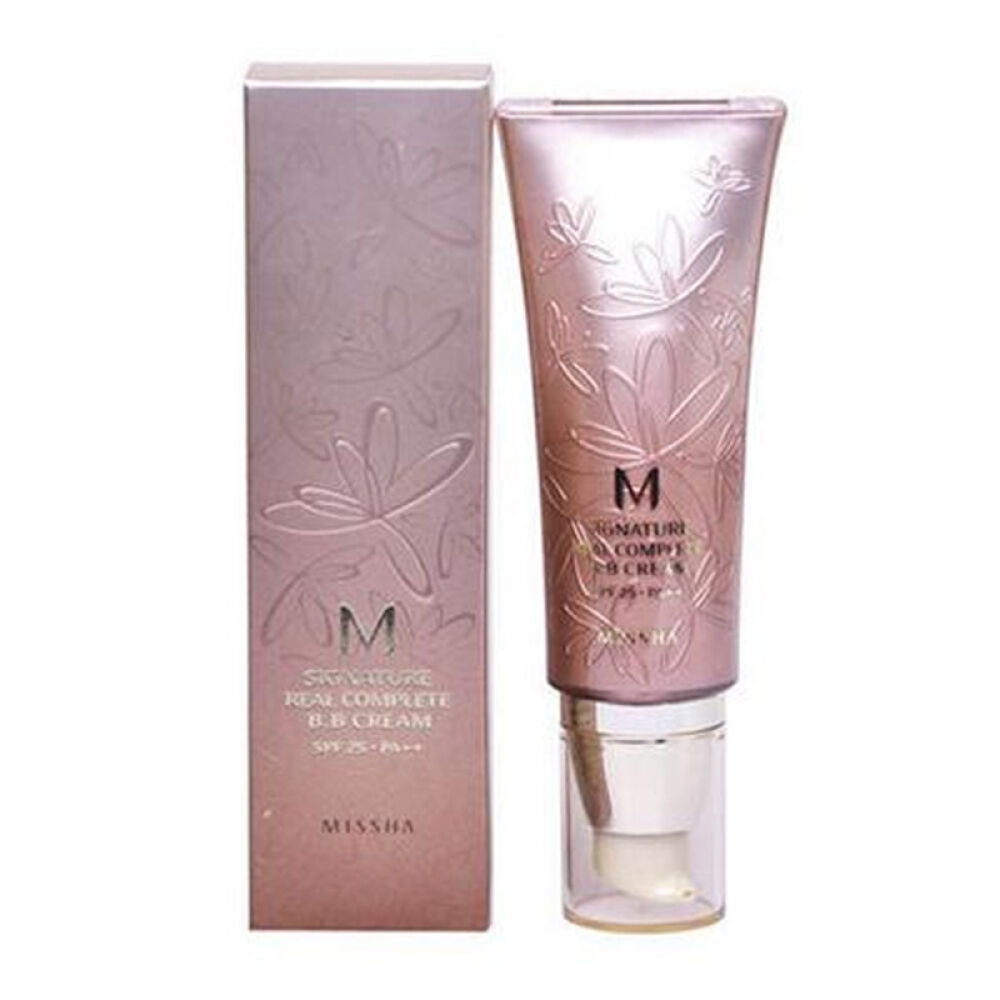 【澳门直邮】谜尚Missha花BB霜韩国幻金凝彩至真柔护霜粉底液裸妆遮瑕强保湿正品23#自然色