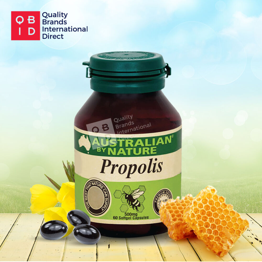 澳洲进口ABN澳洲健康黑蜂胶软胶囊美容养颜调节免疫营养保健品500mg*60粒+500mg*340粒