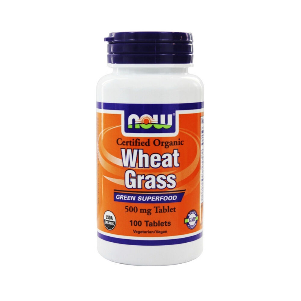 【美国正品直邮】NOWFoods诺奥为人体提供丰富的营养有机小麦草片未定义100片