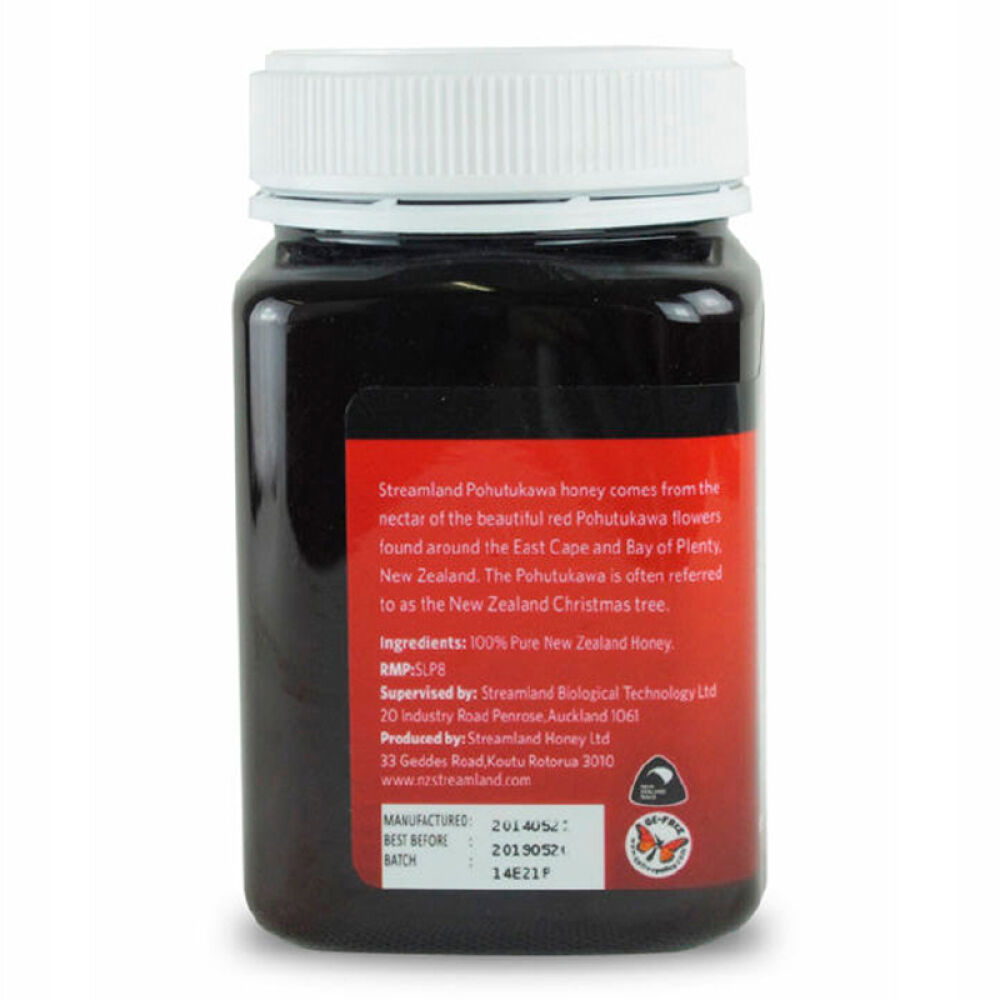 自营新西兰进口蜂蜜新溪岛(Streamland)圣诞花蜂蜜PohutukawaHoney500g
