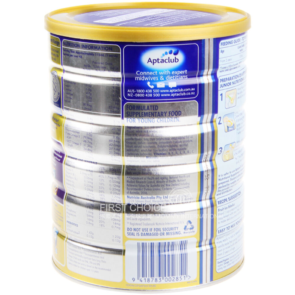 澳洲可瑞康爱他美KaricareAptamil婴儿奶粉4段900g2岁以上1件装