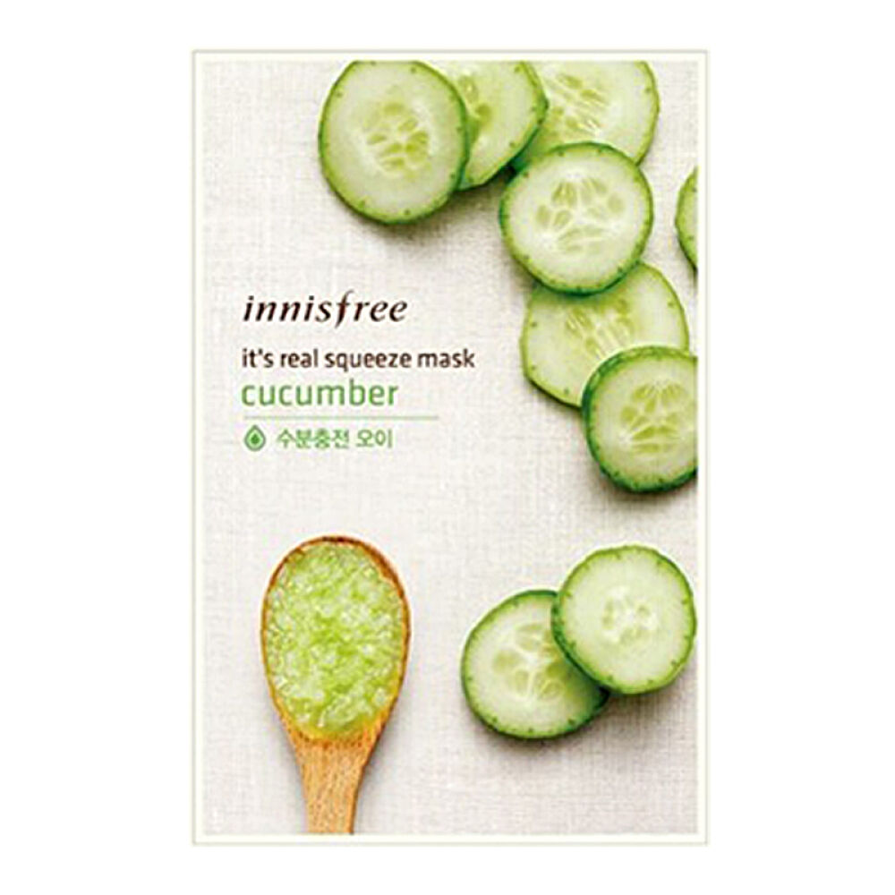 【京东全球购】韩国原装进口Innisfr悦风吟保湿清爽补水香港直邮黄瓜面膜贴10片
