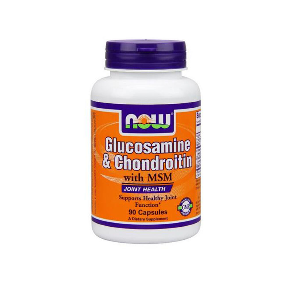 全球购诺奥(NOWFoods)葡萄糖胺软骨素胶囊含二甲基砜90粒