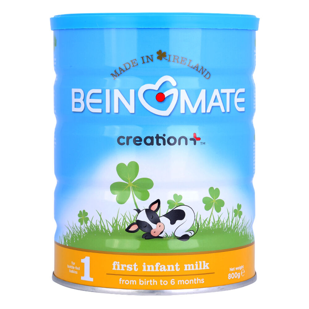 自营贝因美BEINGMATE可睿心婴儿奶粉1段(0-6月)800g爱尔兰原装进口