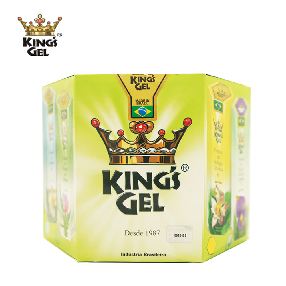 巴西蜂胶（King‘sGel）进口巴西蜂胶不含酒精不含石蜡85号蜂胶*85粒不含酒精1瓶