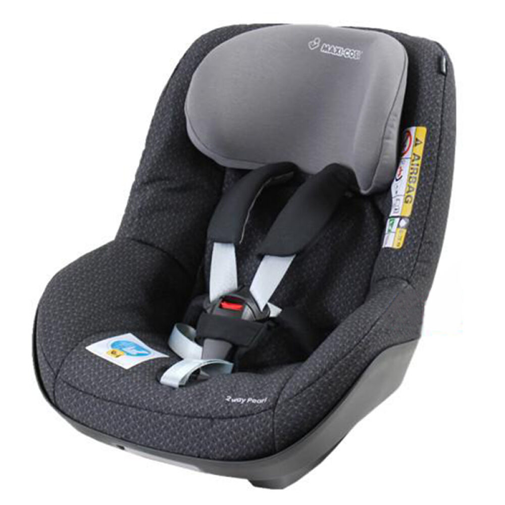 荷兰进口迈可适maxicosi2waypearl儿童安全座椅5个月-4岁blackcrystal黑色印花