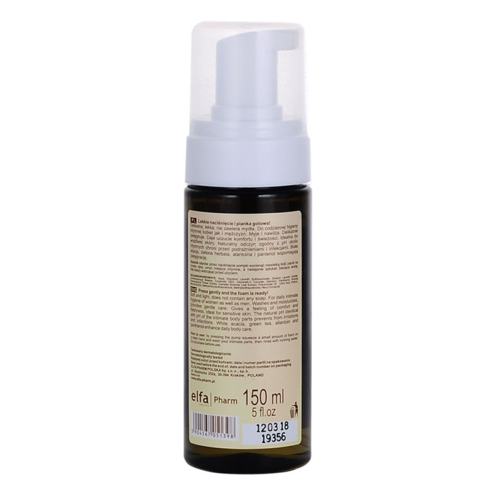 GreenPharmacy相思树&绿茶私密洁肤泡泡慕斯私处护理男士/懒女士专用150ml