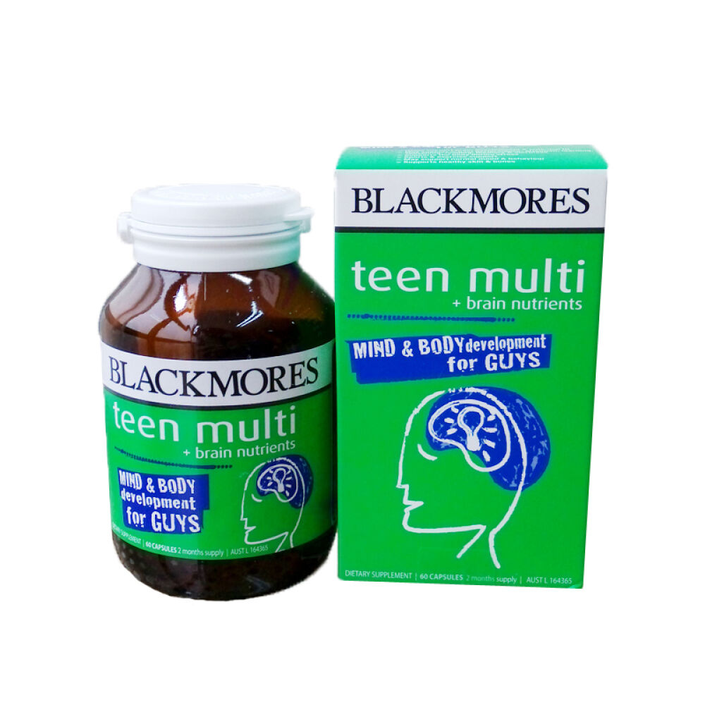 Blackmores澳佳宝儿童青少年复合营养片综合营养素复合维生素矿物质男生装