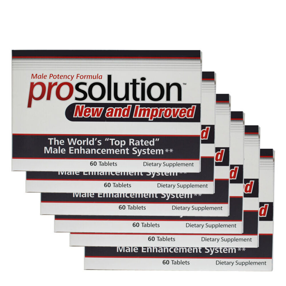 prosolution美国补肾壮阳男用延时持久男性保健品增大增粗(非万艾可伟哥药一粒)6盒prosolution-独孤求败