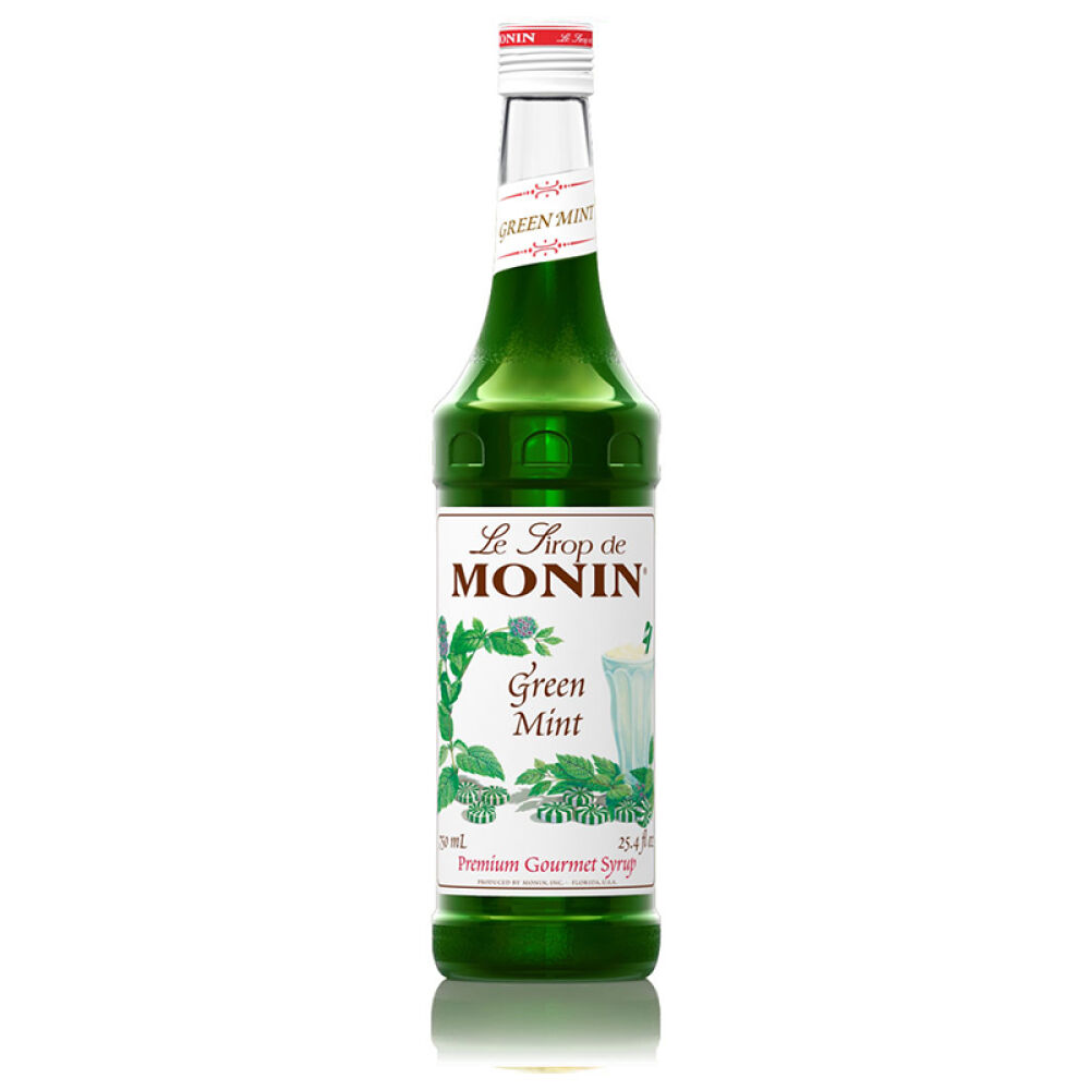【全球购】莫林(MONIN)糖浆700ml单瓶装Monin香草薄荷