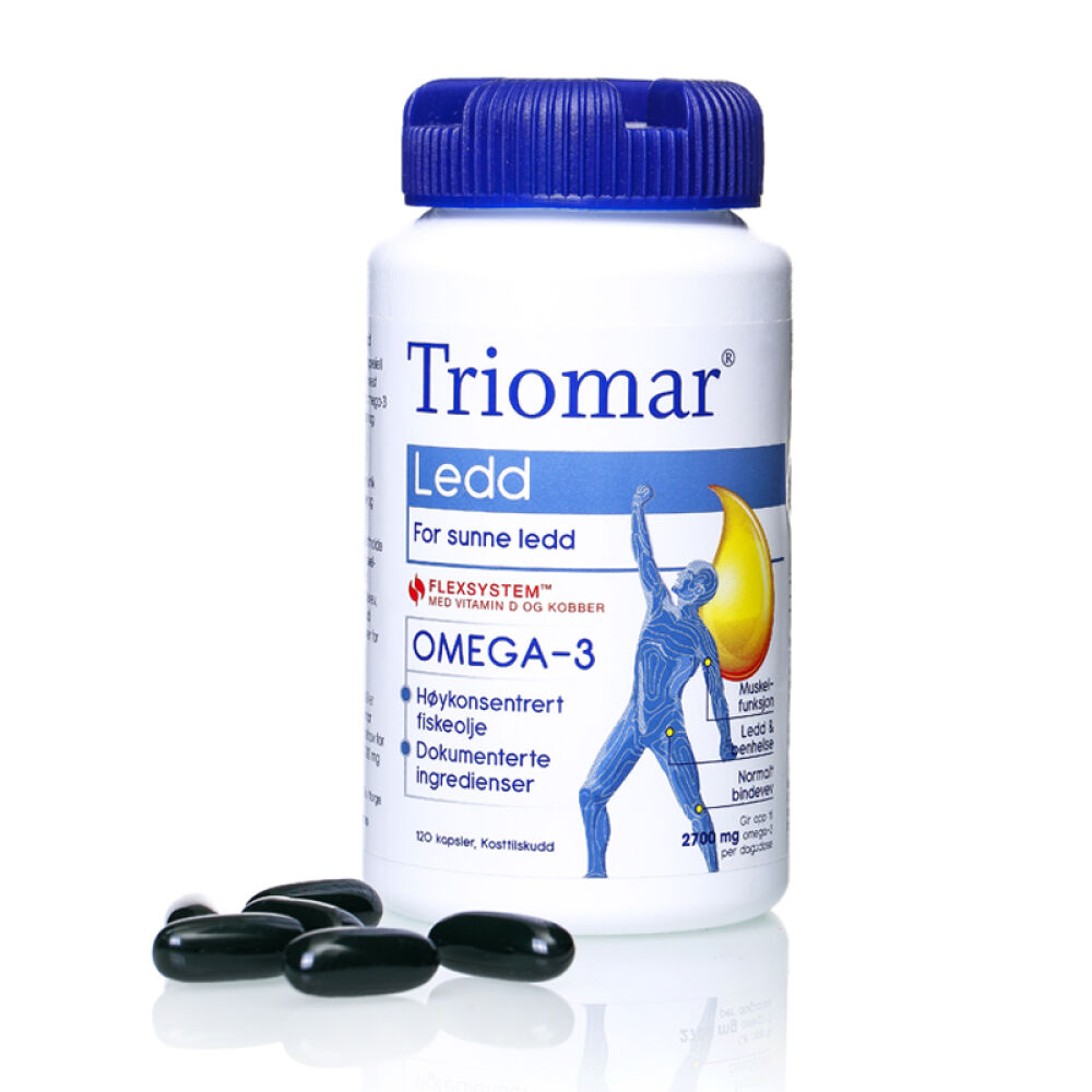 挪威原装进口Triomar高浓缩鱼油保护心脑血管高DHA促进大脑发育强骨健身关节鱼油