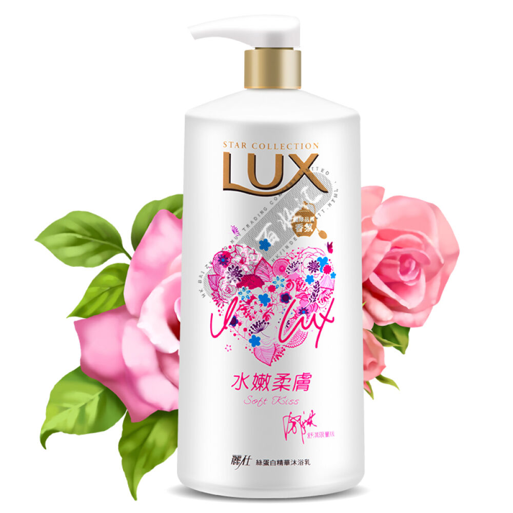 香港版力士洗发水沐浴露套装玫瑰沐浴露+丝滑洗发水