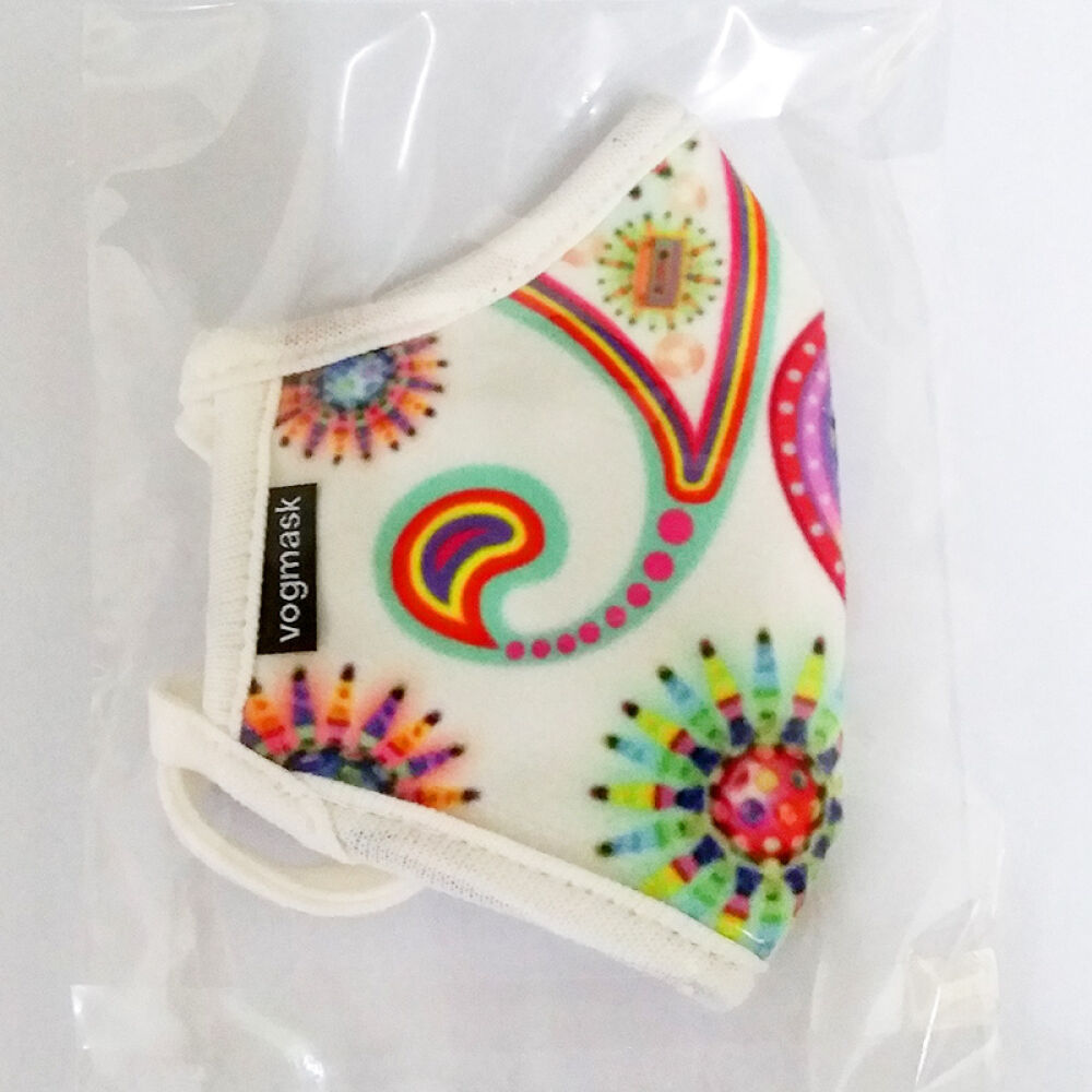Vogmask防pm2.5带阀活性炭口罩带阀活性炭口罩M(23-54kg)白花
