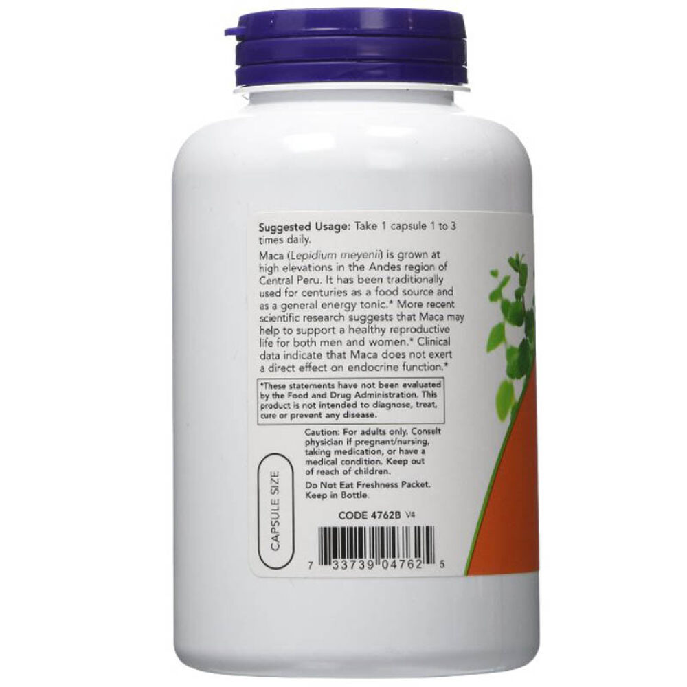 全球购诺奥(NOWFoods)玛咖胶囊500mg250粒强身补气