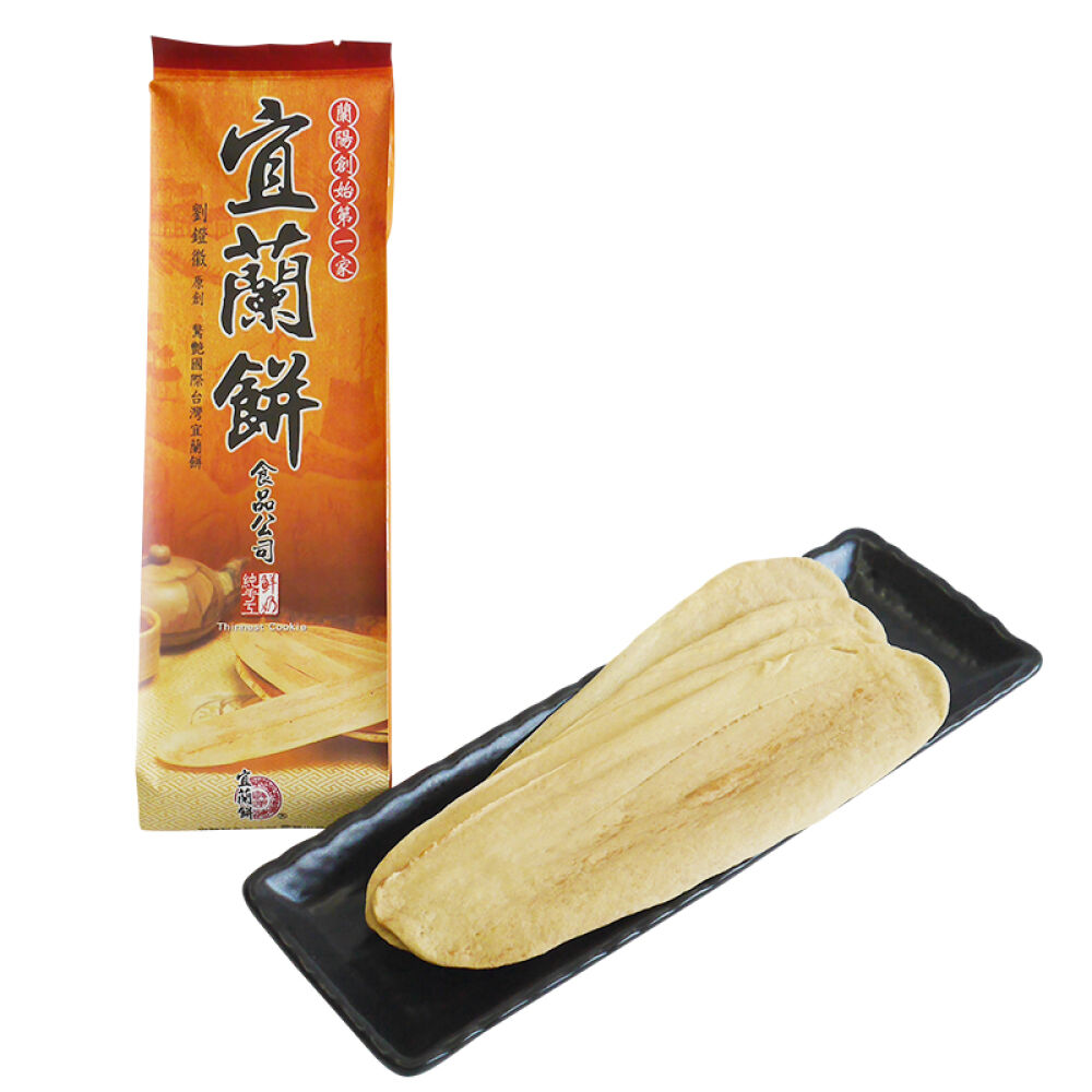 宜兰饼超薄台湾牛舌饼6包台湾地区进口特产食品巧轻脆超薄饼