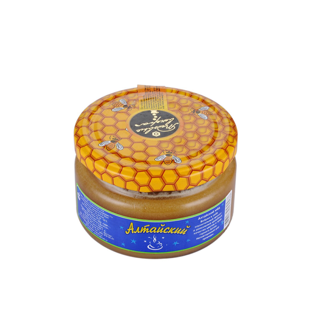 俄罗斯原装进口蜂蜜蜂蜜晚宴牌黒蜂蜜250g阿尔泰蜜(0588)
