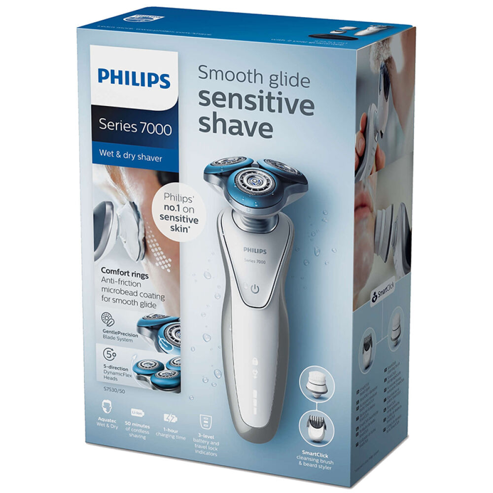 飞利浦（Philips）电动剃须刀S7530/50进口干湿两用全身水洗官方正品