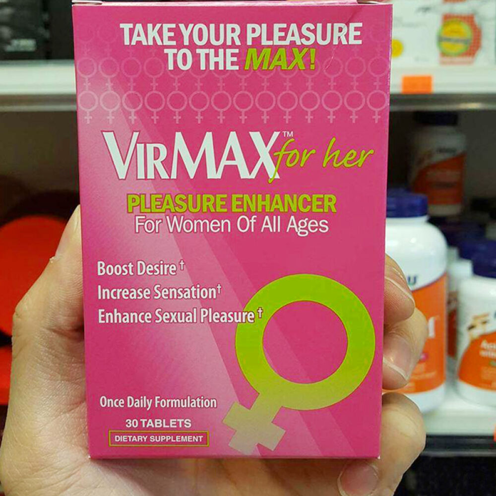virmax女性保健品成人提高性欲增强性快感性高潮防止阴道干涩30粒美国