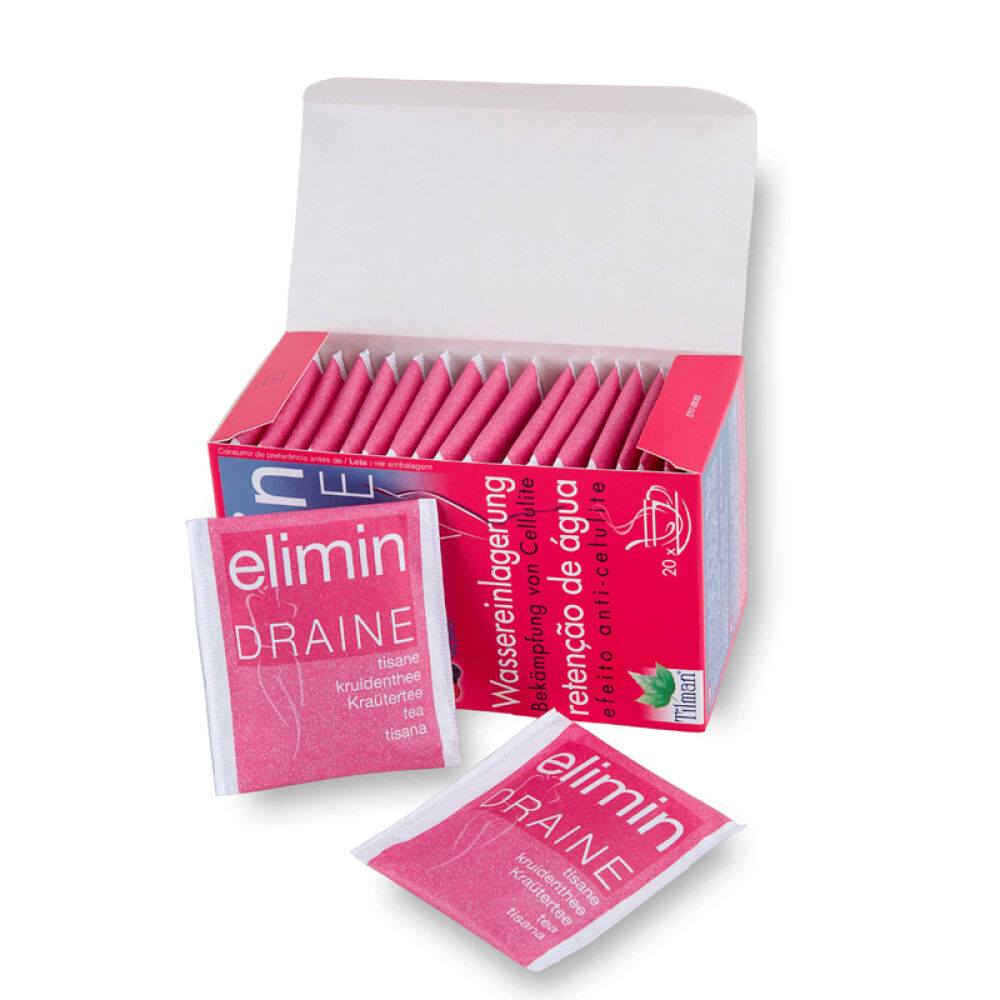 比利时Tilman草本植物燃脂减肥茶包男女消肿去水肿促进代谢酸甜西梅味20袋/盒