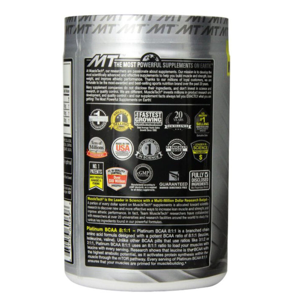 肌肉科技（MUSCLETECH）麦斯泰克增肌粉正氮乳清蛋白粉肌酸增重增肥健身进口支链氨基酸-200粒