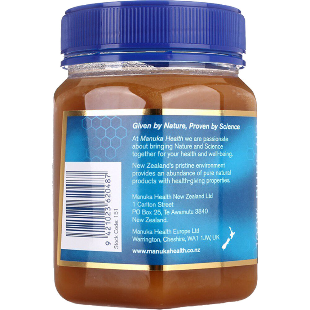 【全球购】新西兰进口ManukaHealth蜜纽康蜂蜜野花蜜麦卢卡蜂蜜包邮蜜纽康野花蜜1000g1罐