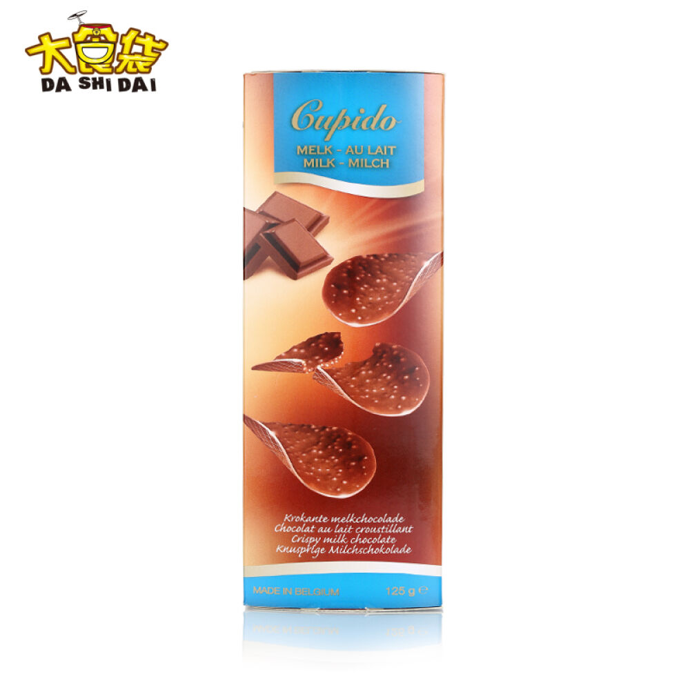 比利时进口CUPIDO巧克力脆皮薯片牛奶味 比利时进口CUPIDO巧克力脆皮薯片牛奶味