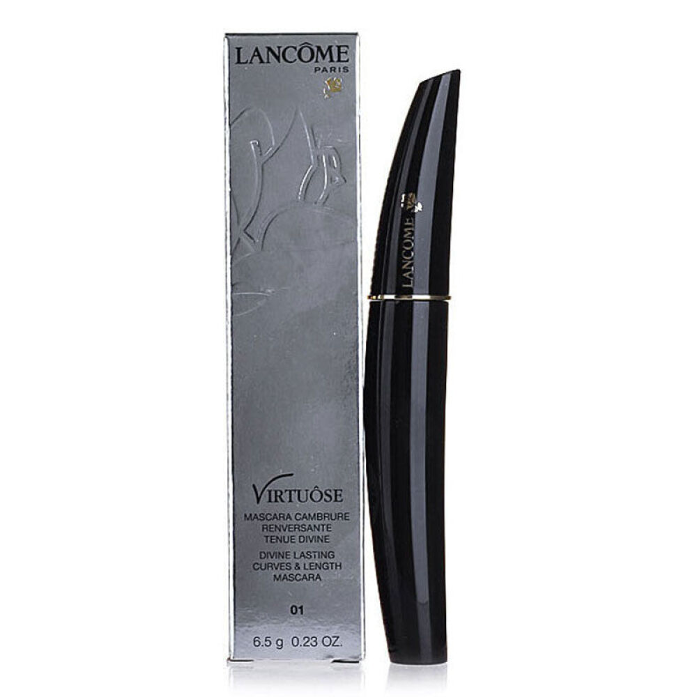 兰蔻Lancome睫毛膏系列防水防晕染生日礼物送女友老婆闺蜜女生流金精致纤长卷曲睫毛膏01#6.5ML*3支