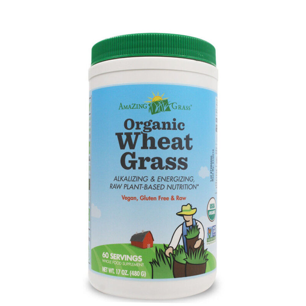 【Fit】AmazingGrass小麦草粉酵素粉大麦若叶青汁排毒清肠通便秘消除小肚腩减肥2瓶